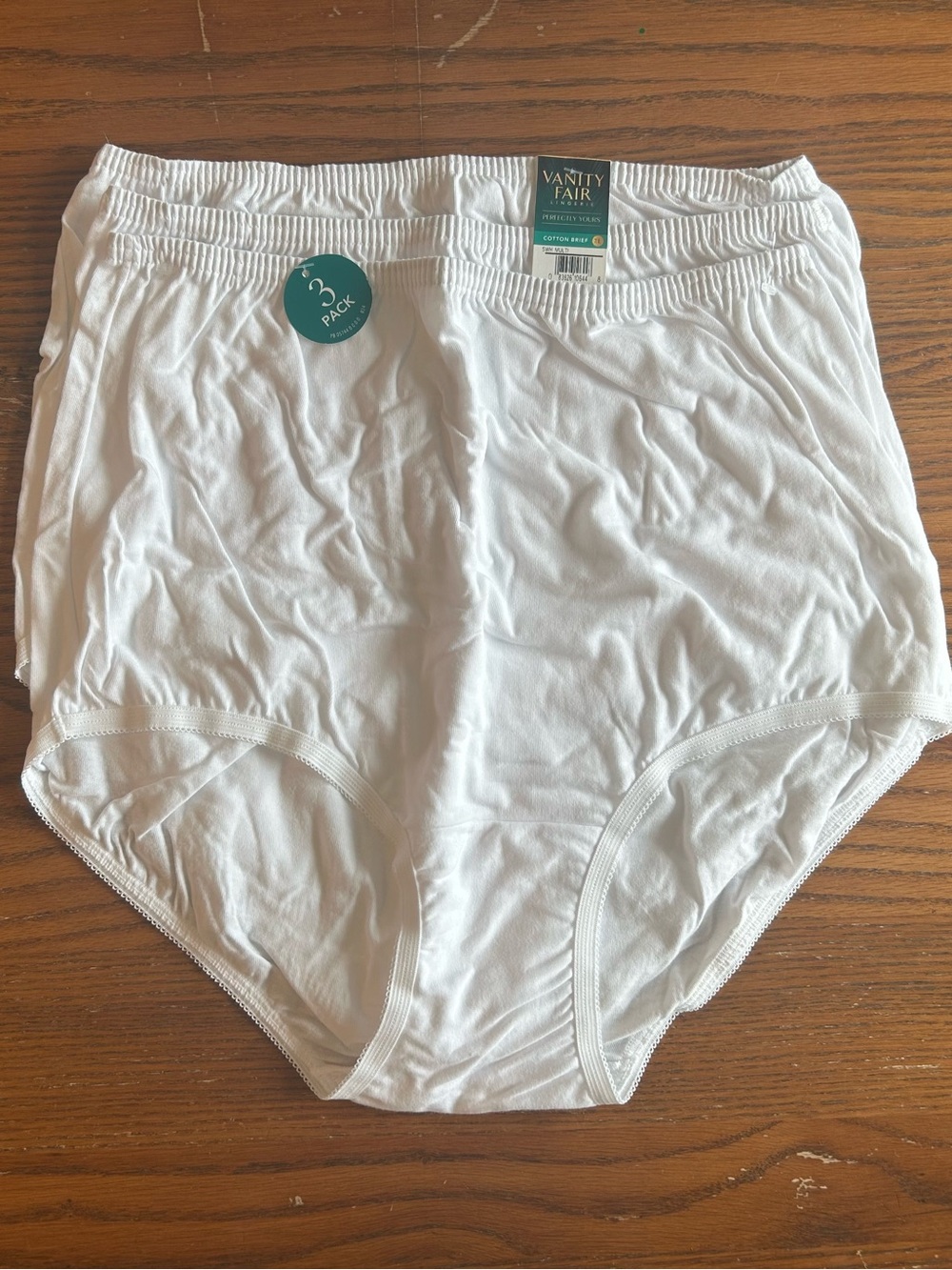 3 Large high-waist panties